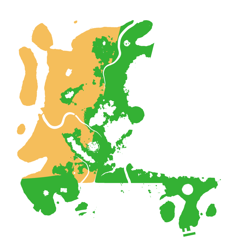 Biome Rust Map: Procedural Map, Size: 4000, Seed: 770264691