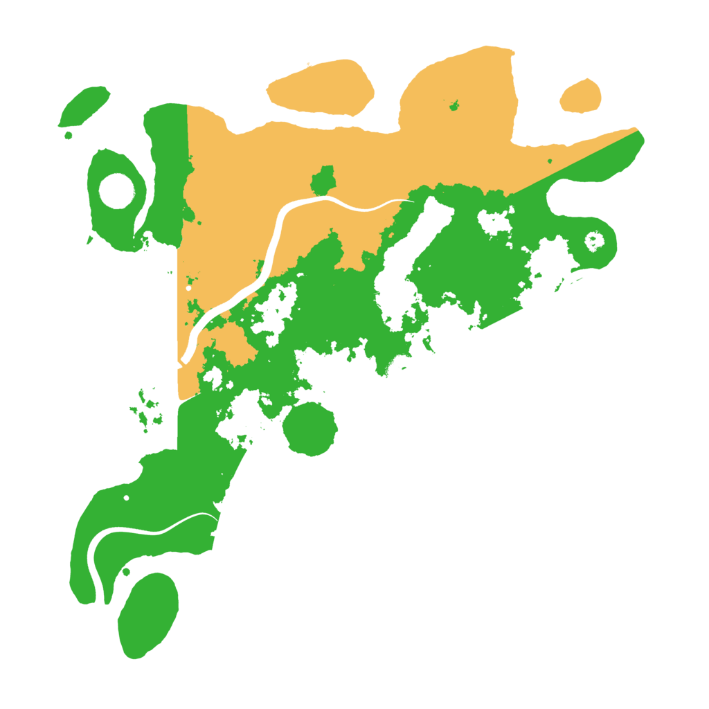 Biome Rust Map: Procedural Map, Size: 3750, Seed: 815823
