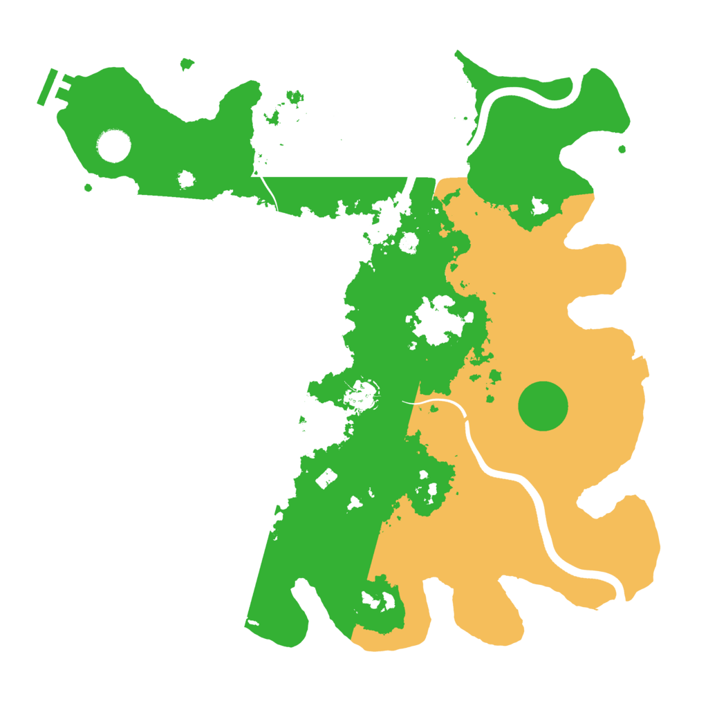 Biome Rust Map: Procedural Map, Size: 3750, Seed: 527959