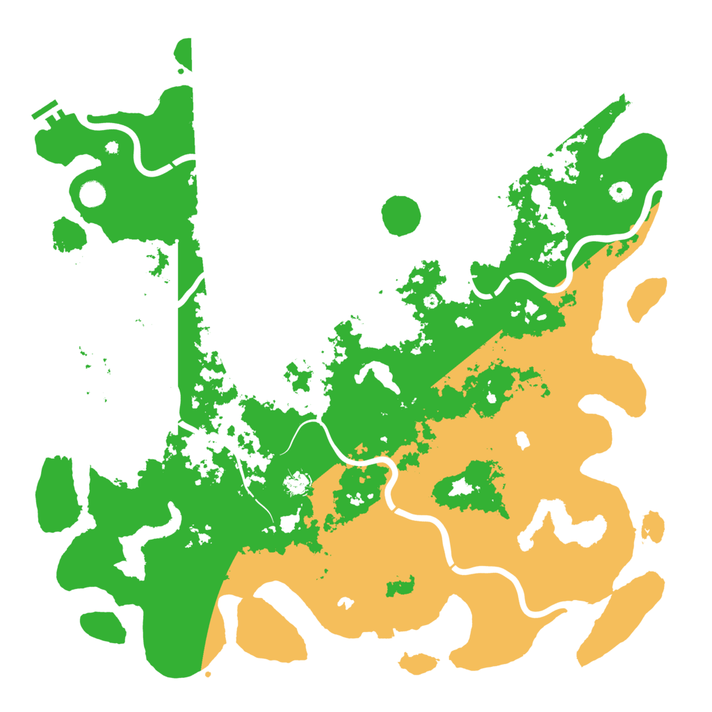 Biome Rust Map: Procedural Map, Size: 5000, Seed: 394950