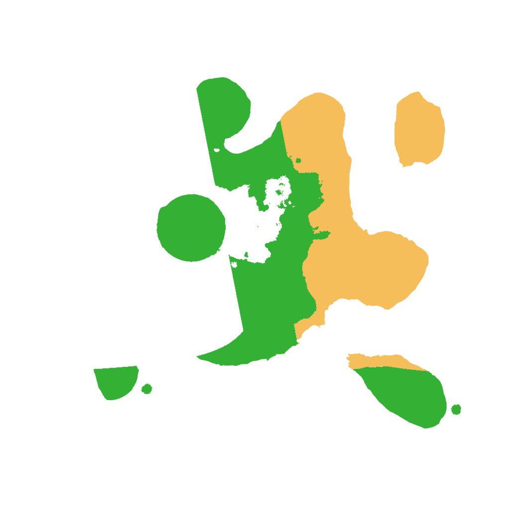 Biome Rust Map: Procedural Map, Size: 2000, Seed: 15312512