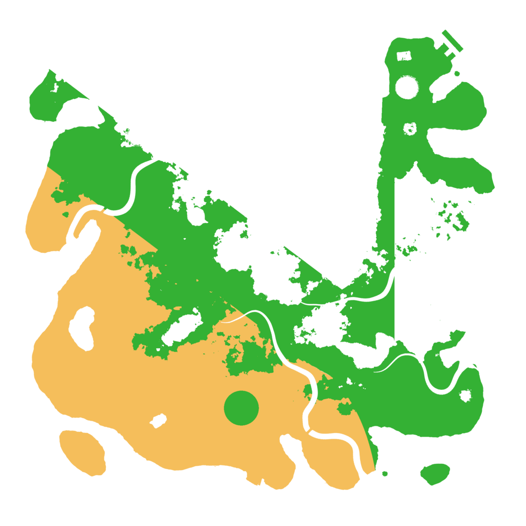 Biome Rust Map: Procedural Map, Size: 4000, Seed: 634126721