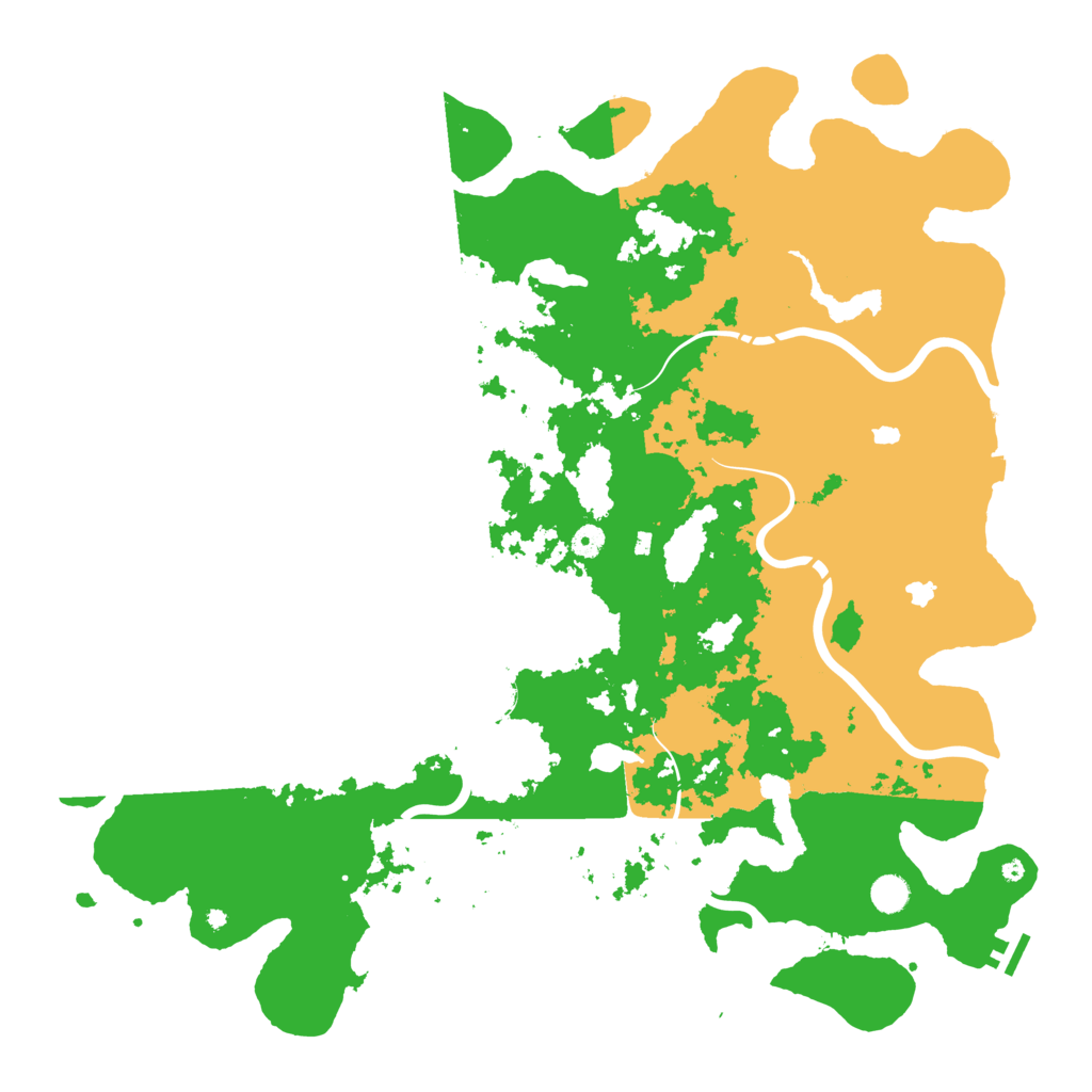 Biome Rust Map: Procedural Map, Size: 5000, Seed: 924894