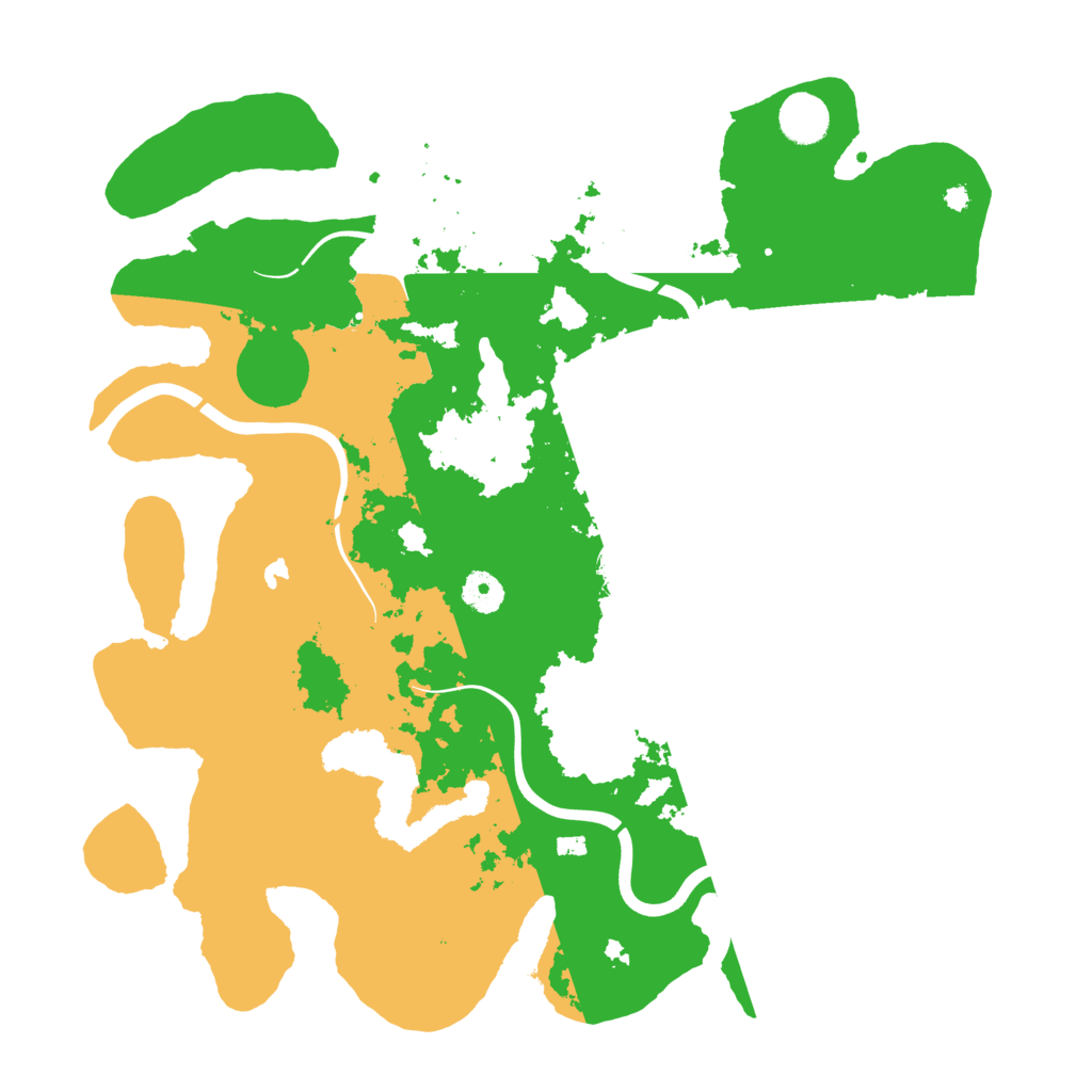 Biome Rust Map: Procedural Map, Size: 4000, Seed: 2026600033