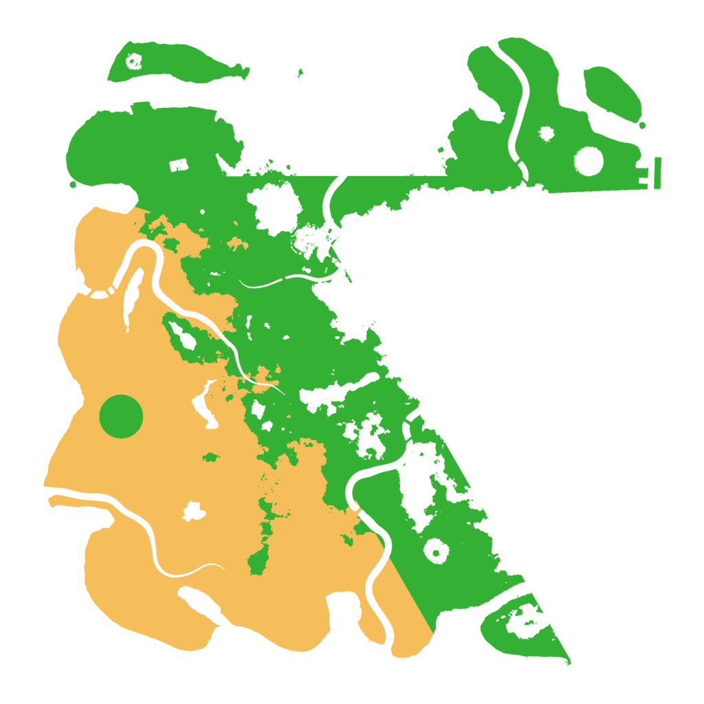 Biome Rust Map: Procedural Map, Size: 4250, Seed: 603735