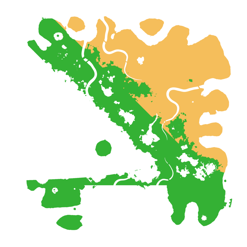 Biome Rust Map: Procedural Map, Size: 4250, Seed: 824135969