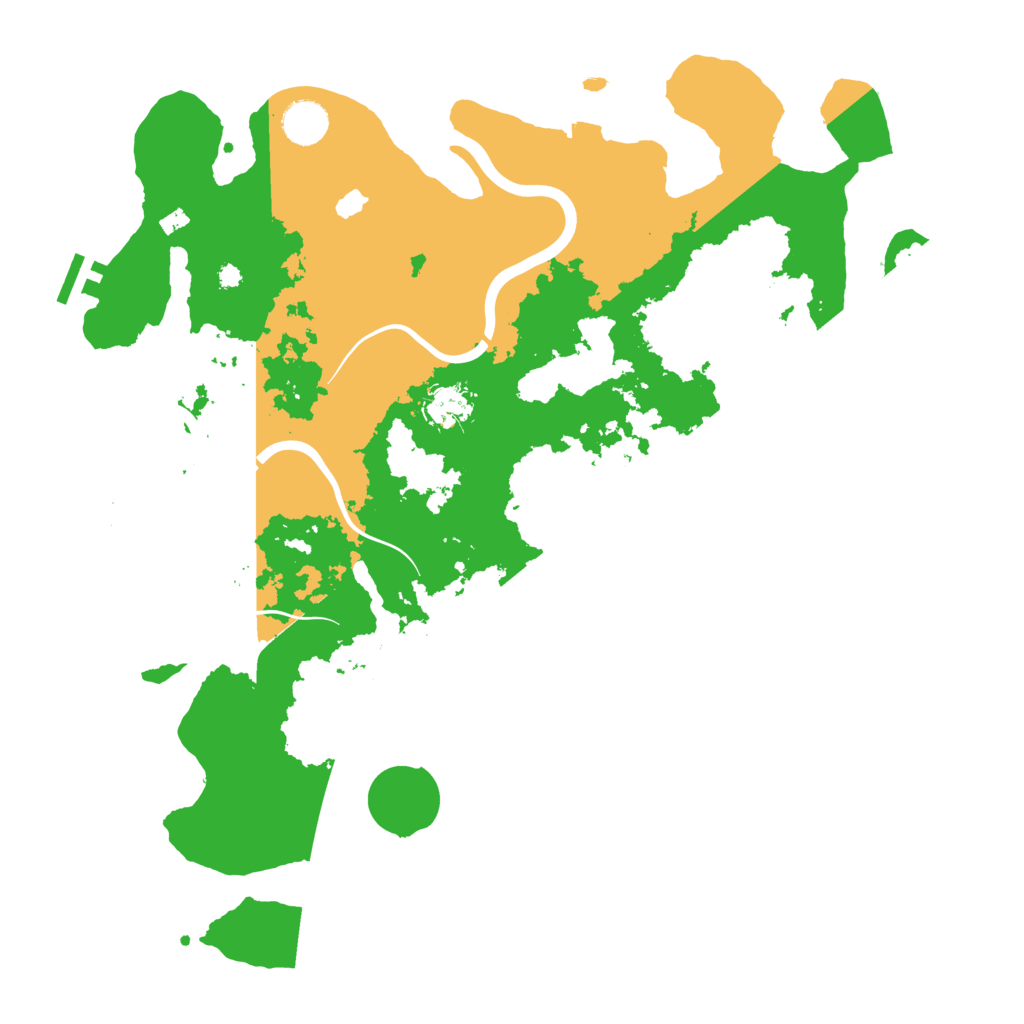 Biome Rust Map: Procedural Map, Size: 4000, Seed: 766421