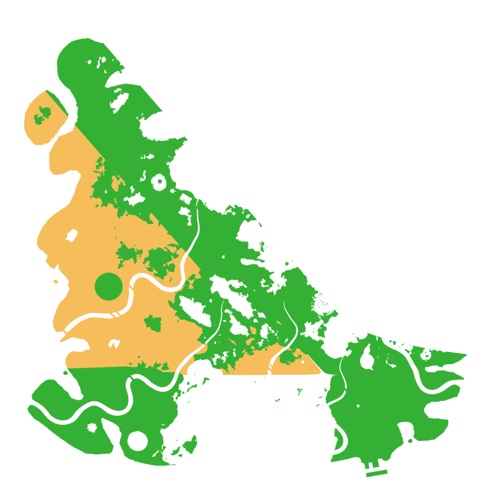 Biome Rust Map: Procedural Map, Size: 4750, Seed: 355381