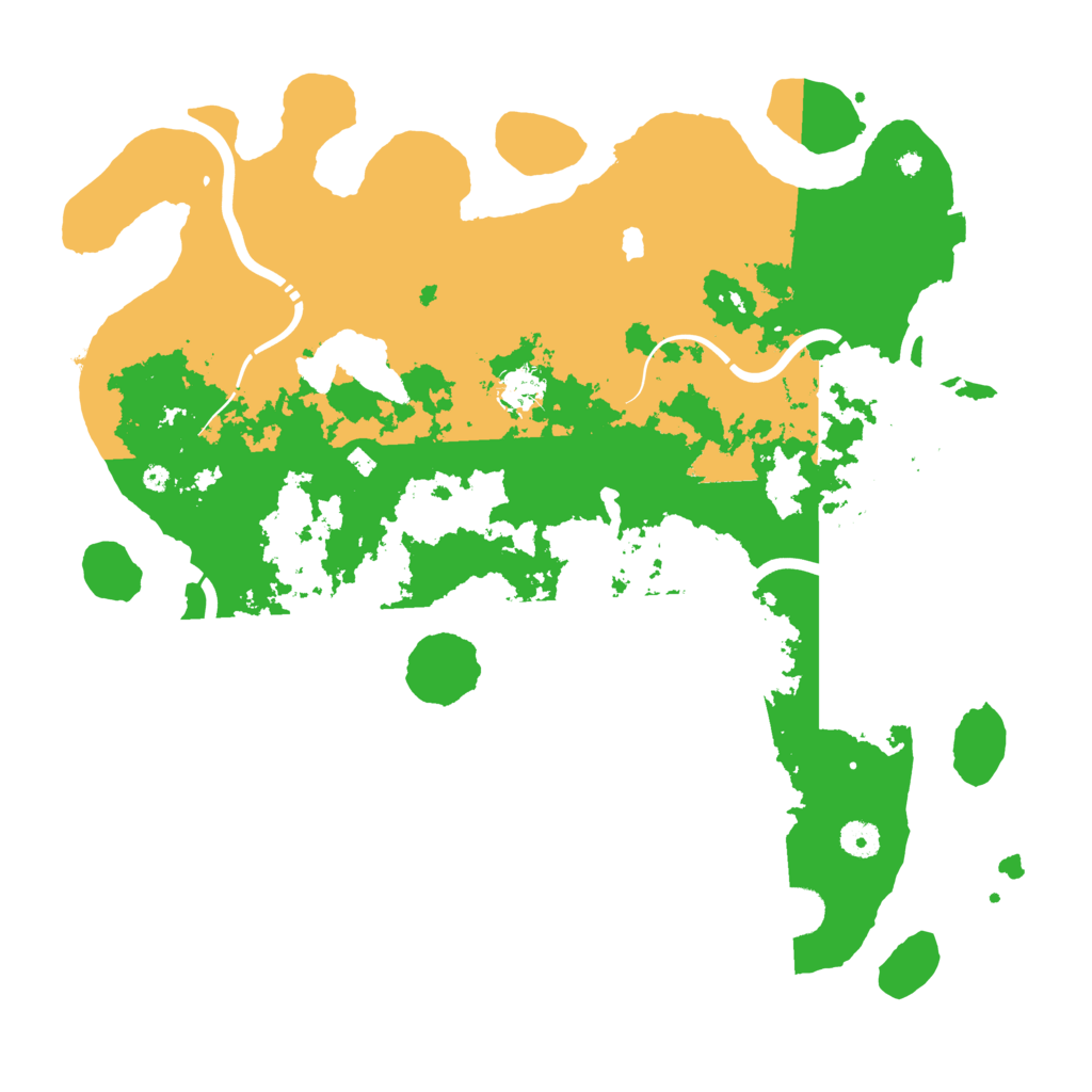 Biome Rust Map: Procedural Map, Size: 4250, Seed: 999267793