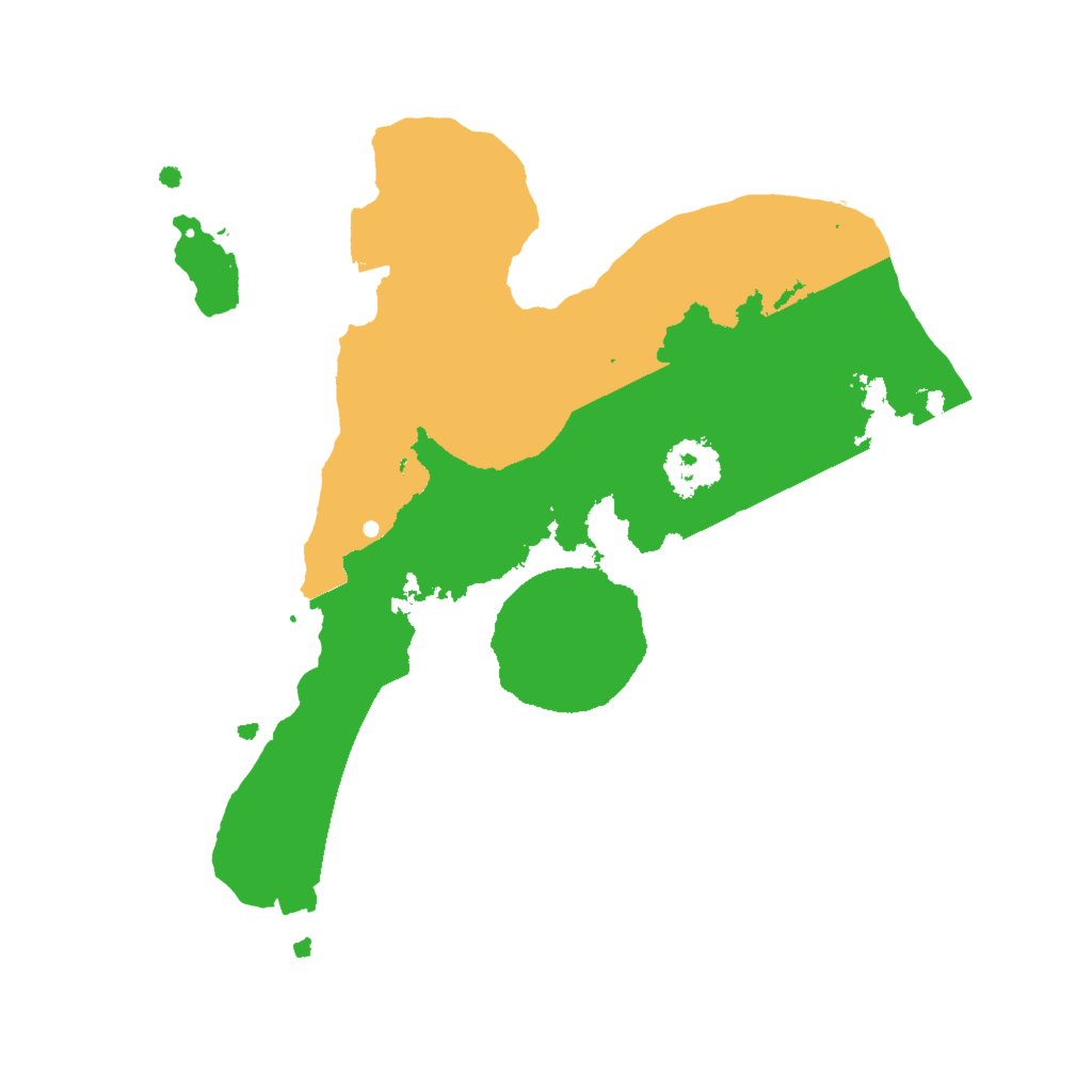 Biome Rust Map: Procedural Map, Size: 2001, Seed: 456351