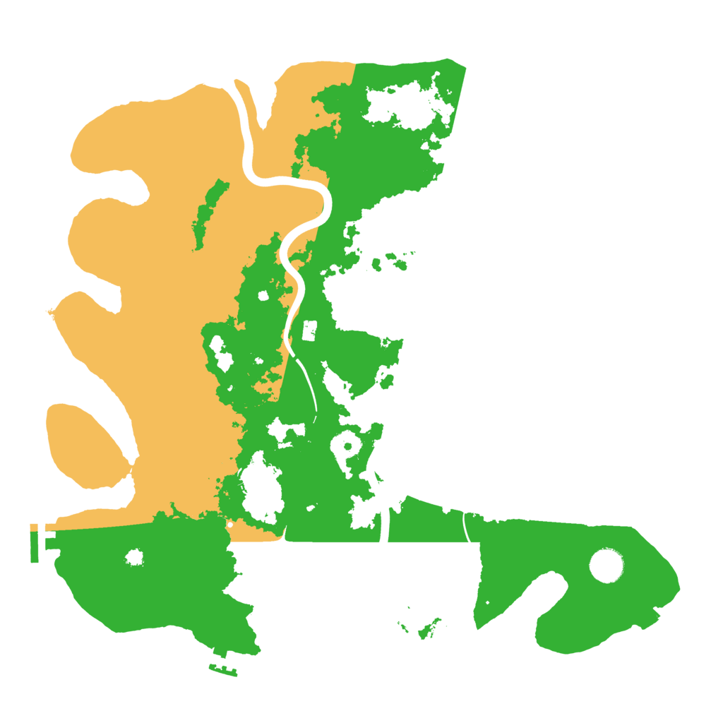 Biome Rust Map: Procedural Map, Size: 3750, Seed: 388320