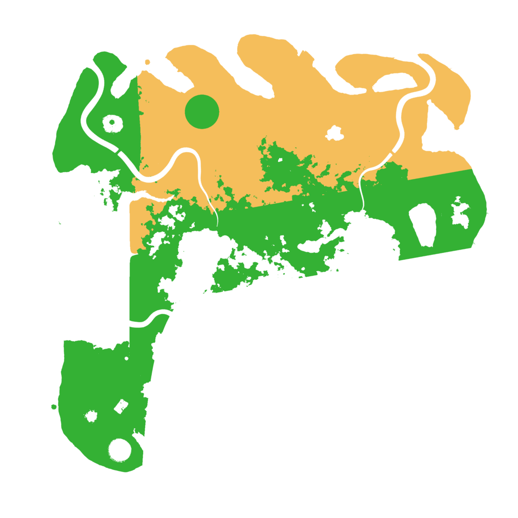 Biome Rust Map: Procedural Map, Size: 4000, Seed: 445728