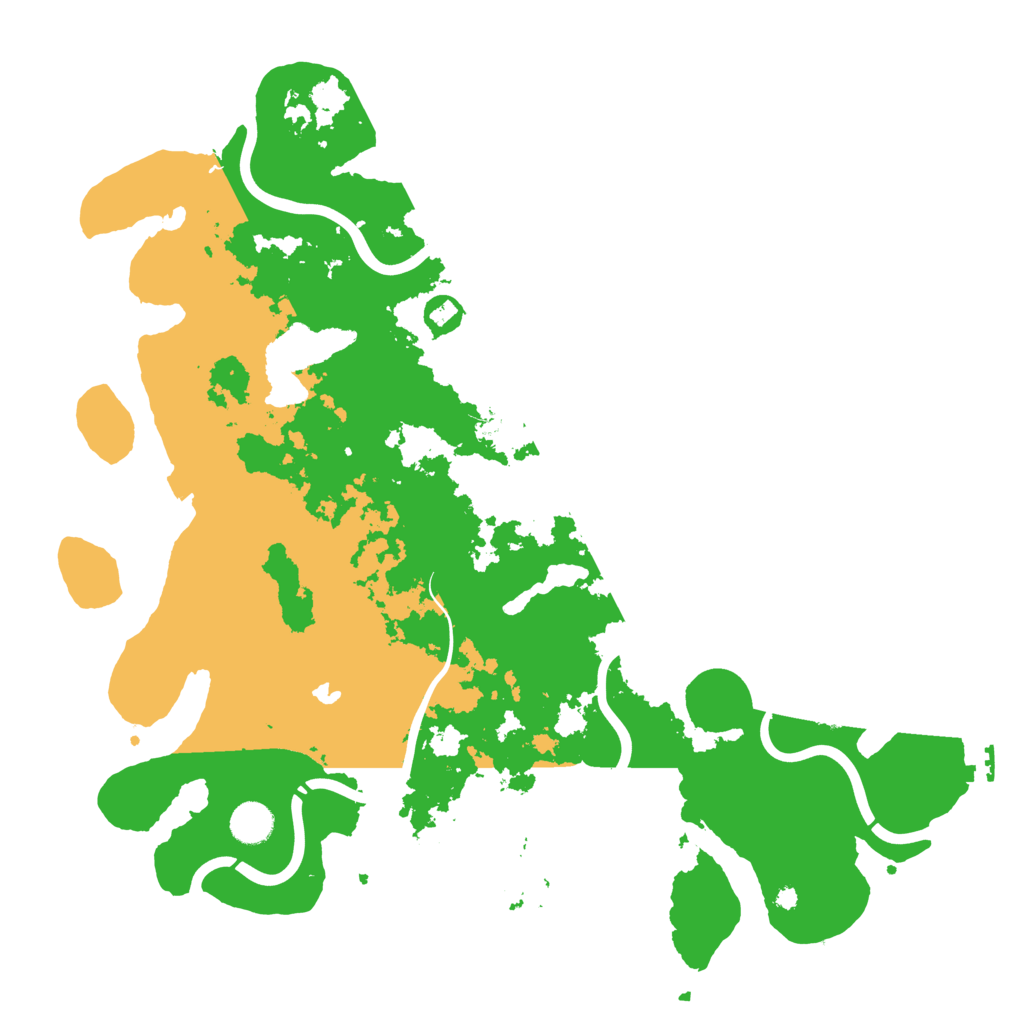 Biome Rust Map: Procedural Map, Size: 4250, Seed: 3694
