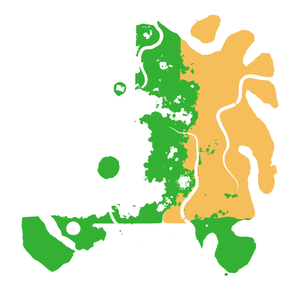 Biome Rust Map: Procedural Map, Size: 3850, Seed: 374961