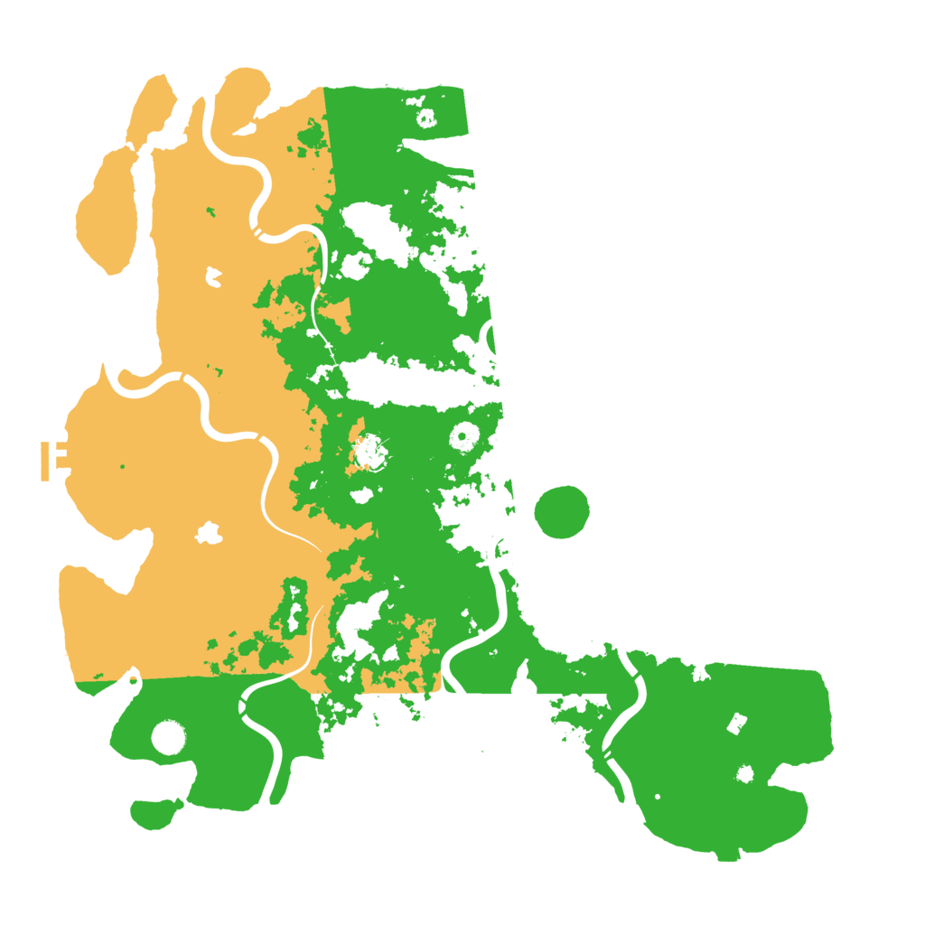 Biome Rust Map: Procedural Map, Size: 4750, Seed: 698471