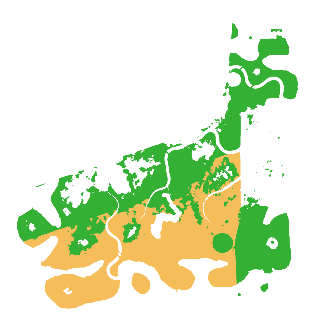 Biome Rust Map: Procedural Map, Size: 4250, Seed: 877465432