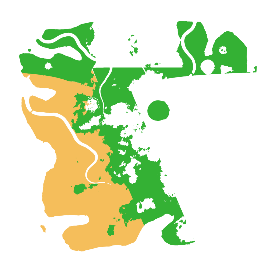 Biome Rust Map: Procedural Map, Size: 3500, Seed: 1905233876