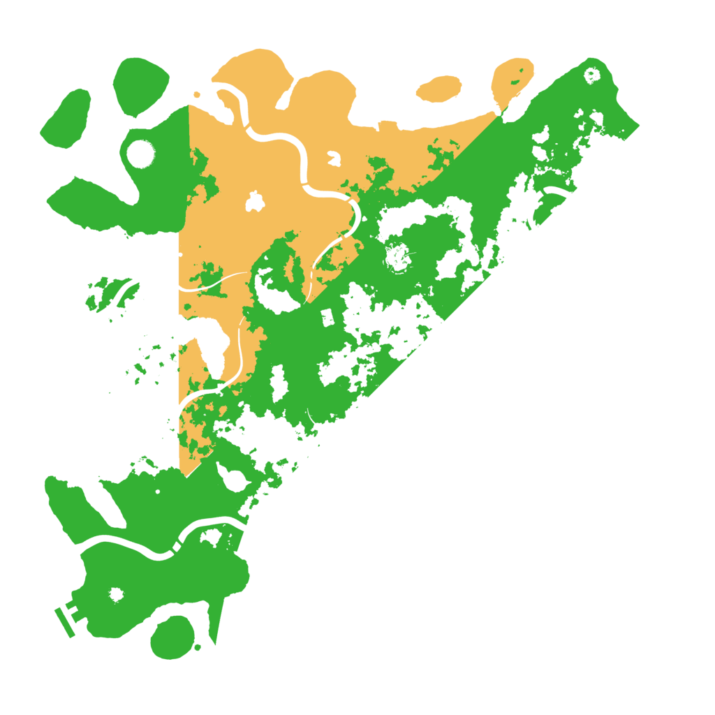 Biome Rust Map: Procedural Map, Size: 4500, Seed: 1294871780