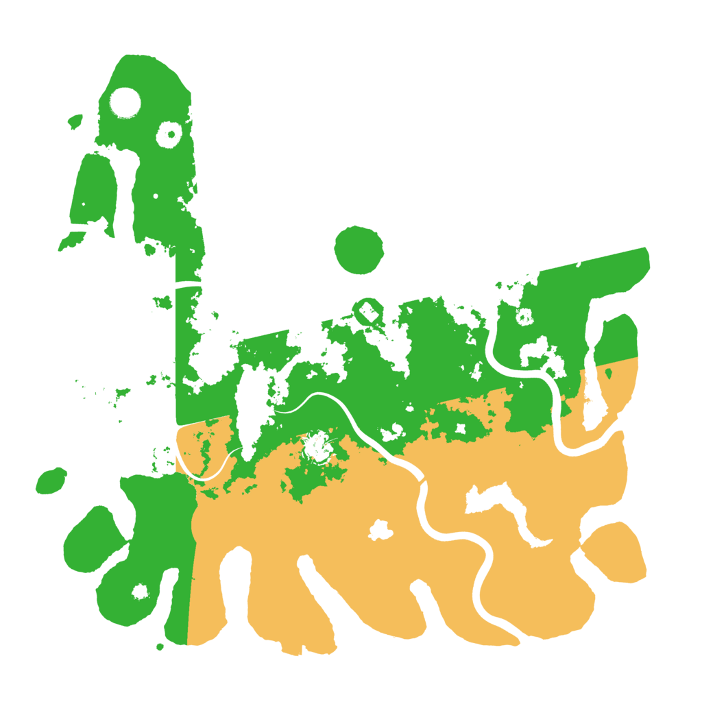 Biome Rust Map: Procedural Map, Size: 4000, Seed: 420076