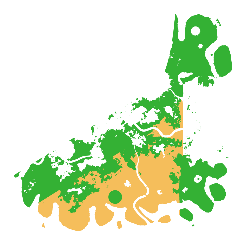 Biome Rust Map: Procedural Map, Size: 4750, Seed: 156157