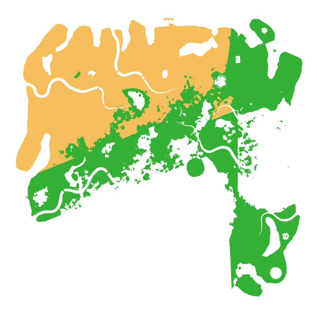 Biome Rust Map: Procedural Map, Size: 4750, Seed: 822428