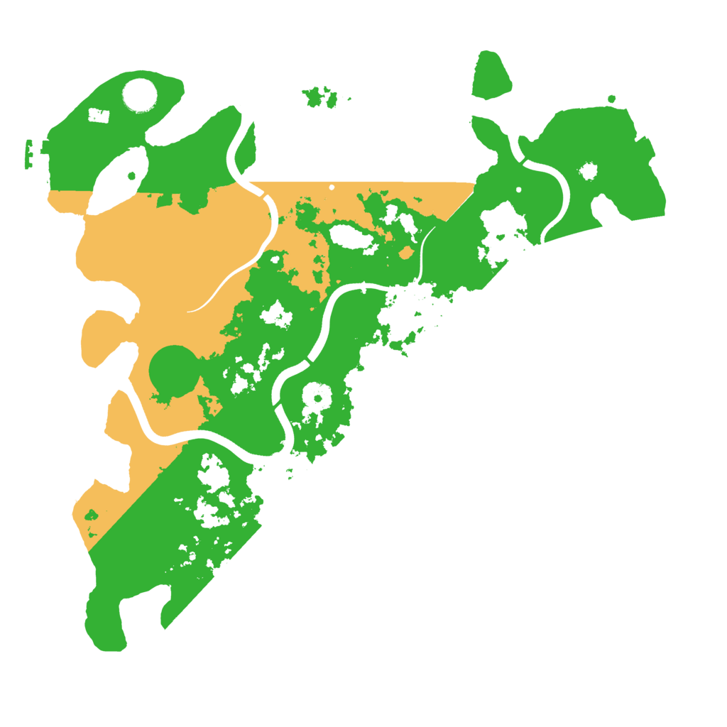 Biome Rust Map: Procedural Map, Size: 3750, Seed: 121448