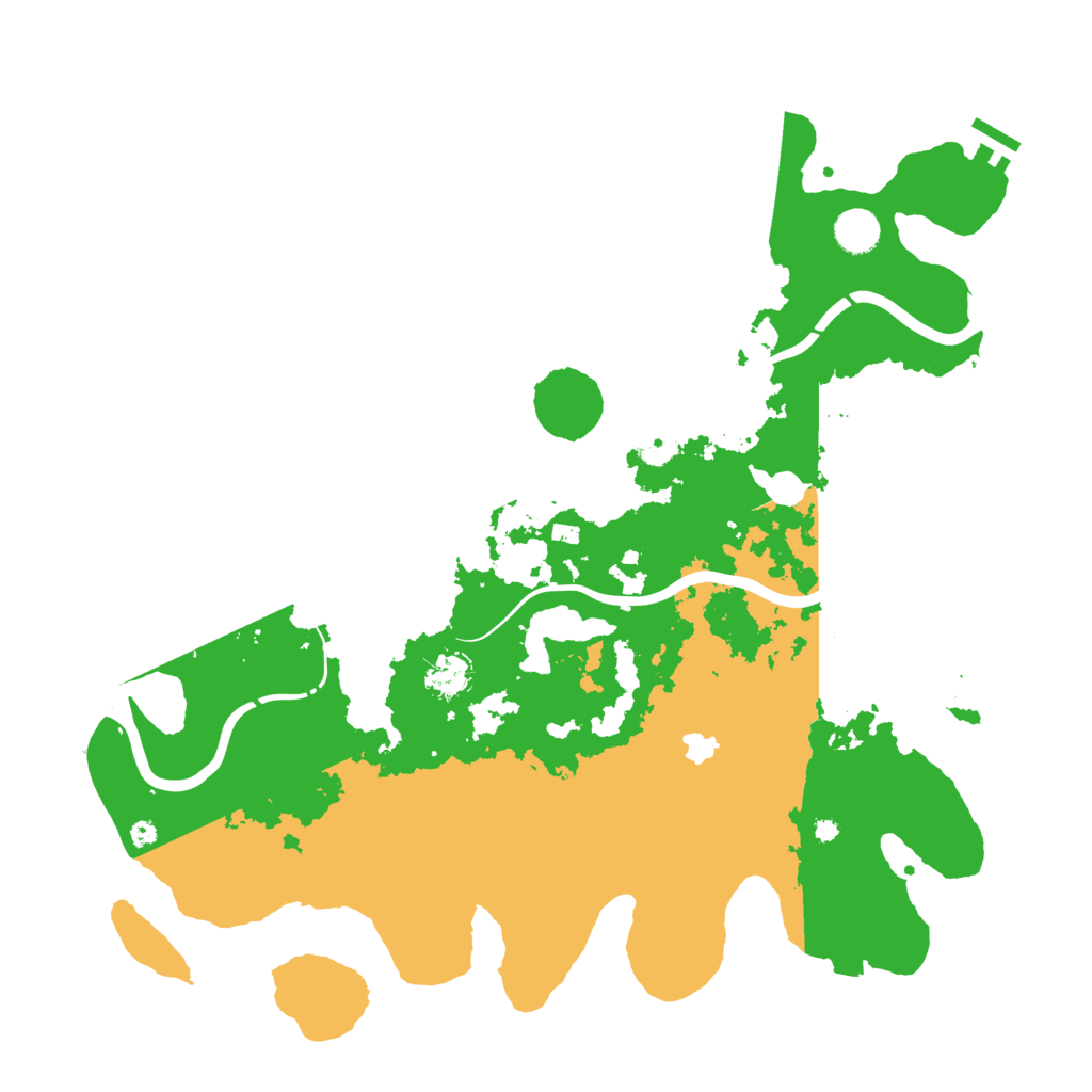 Biome Rust Map: Procedural Map, Size: 4250, Seed: 753567635