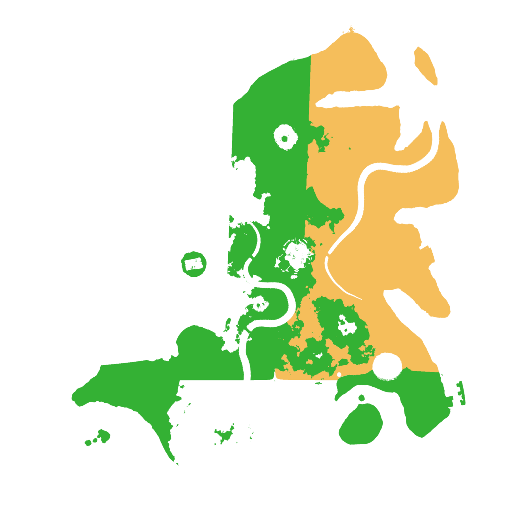 Biome Rust Map: Procedural Map, Size: 3250, Seed: 1830843434