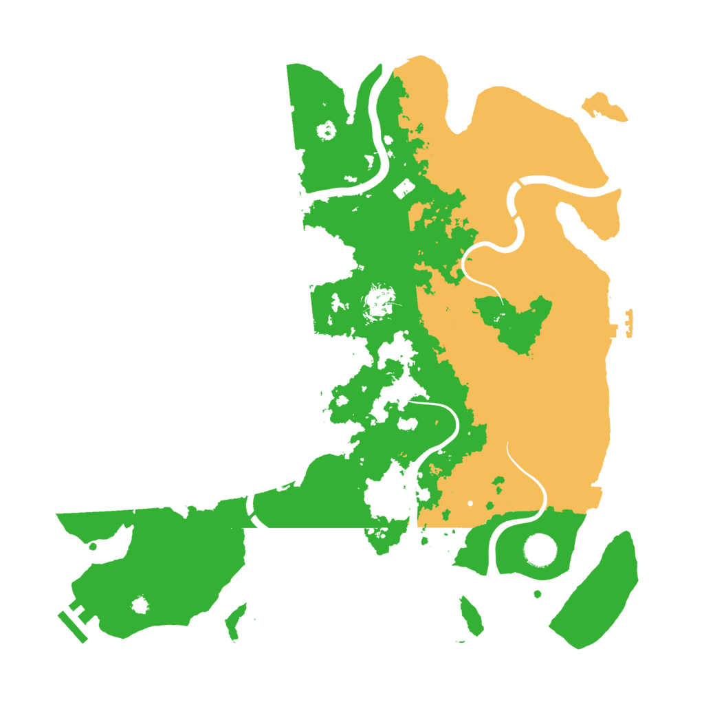 Biome Rust Map: Procedural Map, Size: 3750, Seed: 654963