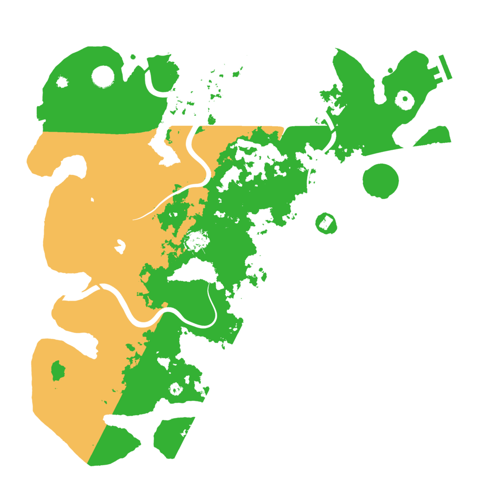 Biome Rust Map: Procedural Map, Size: 4000, Seed: 211004