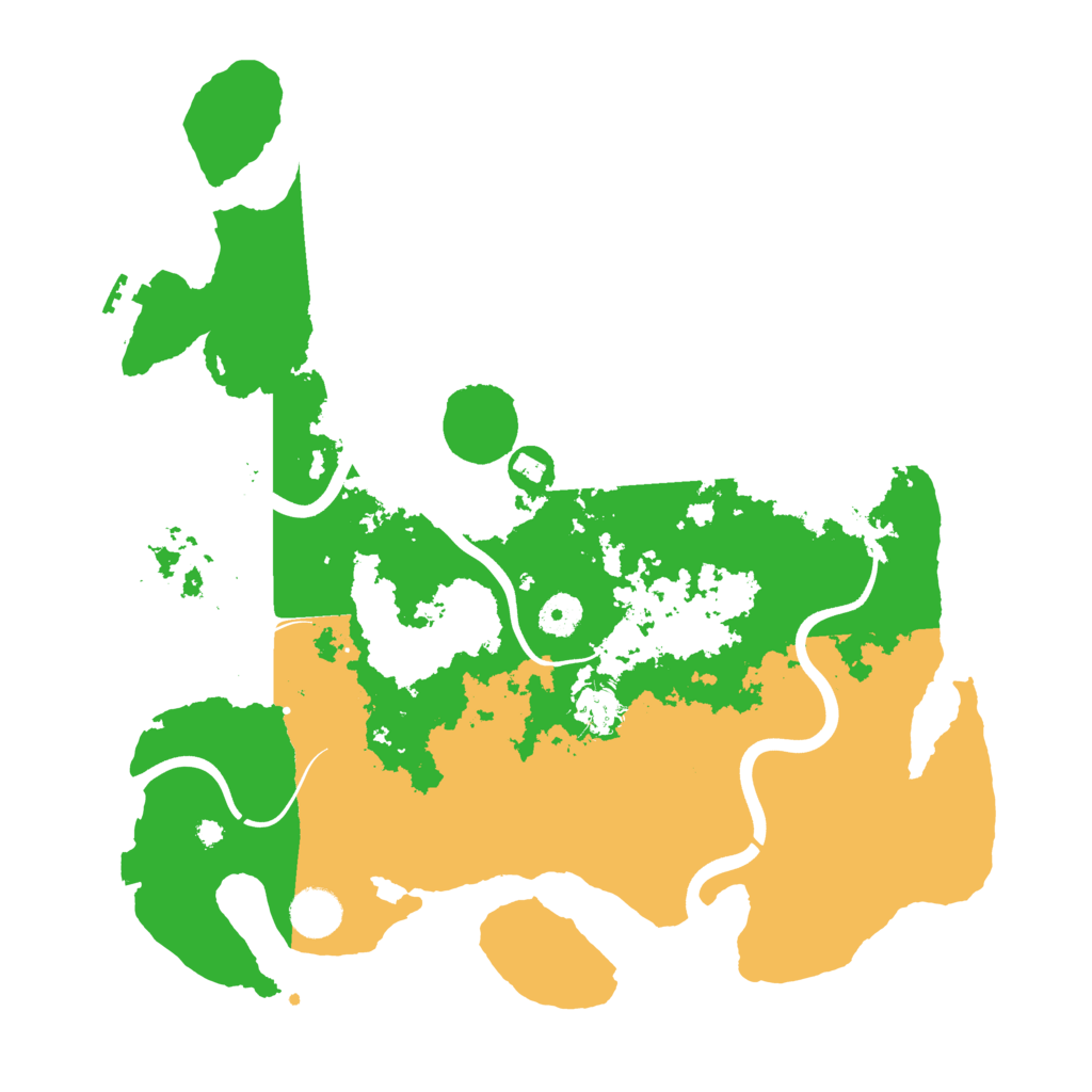 Biome Rust Map: Procedural Map, Size: 3850, Seed: 473303