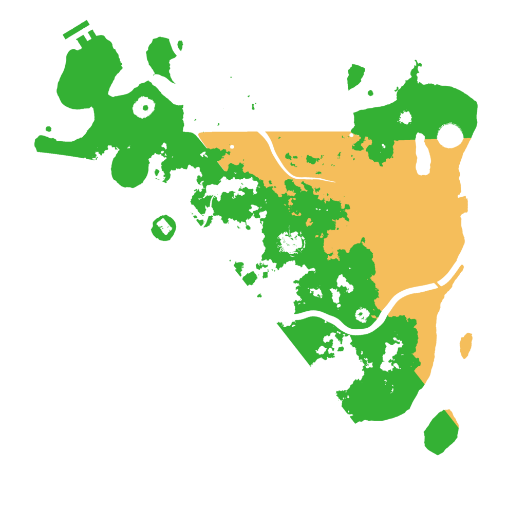 Biome Rust Map: Procedural Map, Size: 3750, Seed: 893410