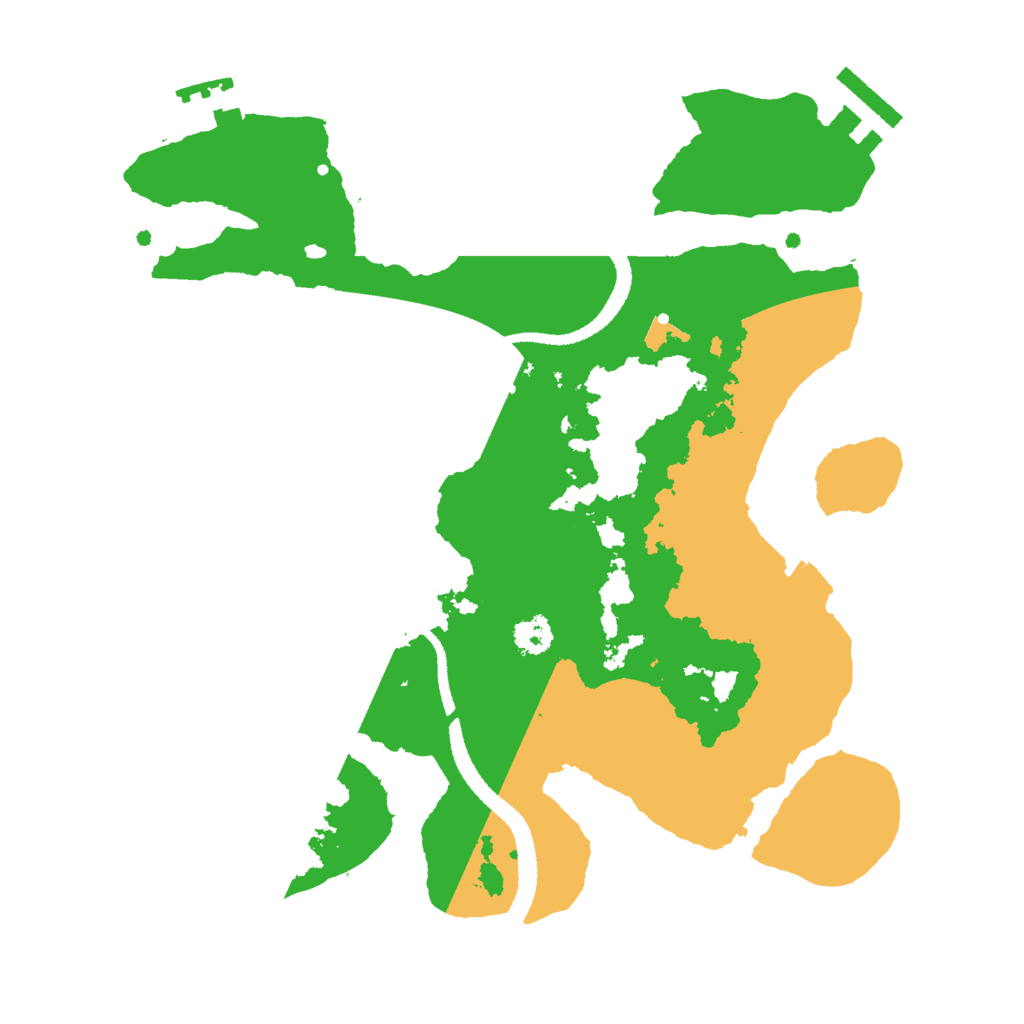 Biome Rust Map: Procedural Map, Size: 2700, Seed: 1788955291