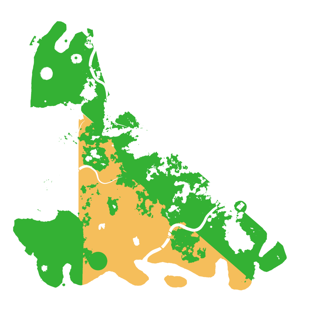 Biome Rust Map: Procedural Map, Size: 4500, Seed: 1116657312