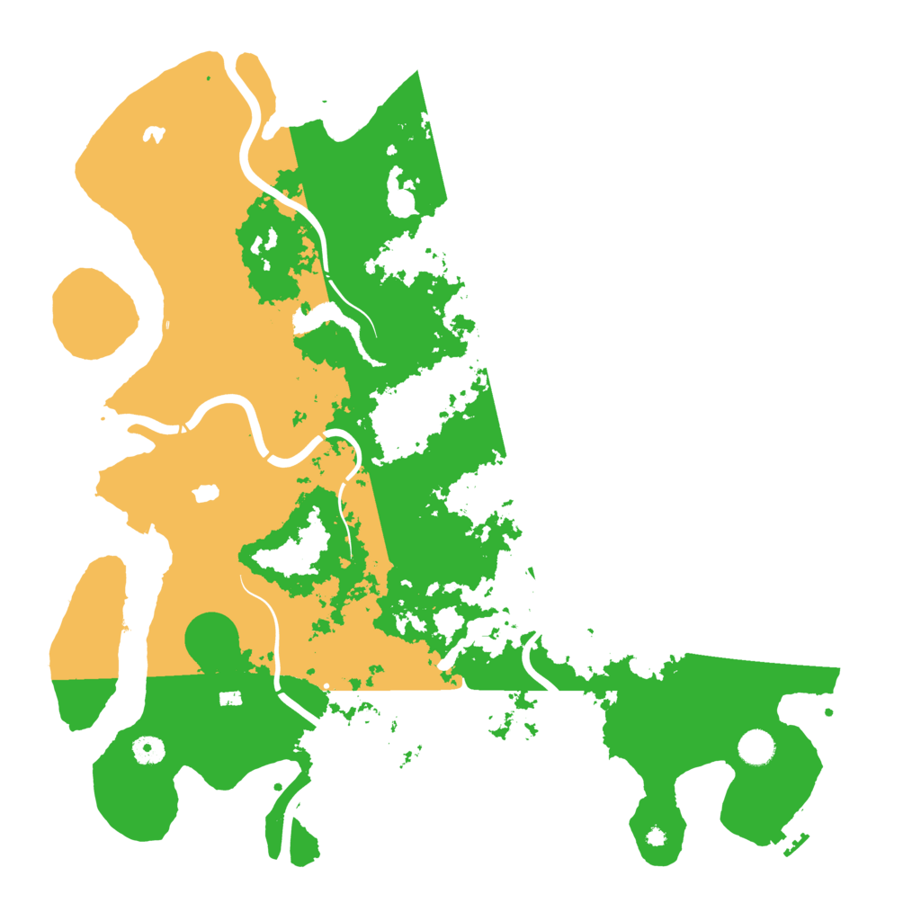 Biome Rust Map: Procedural Map, Size: 4500, Seed: 16846549