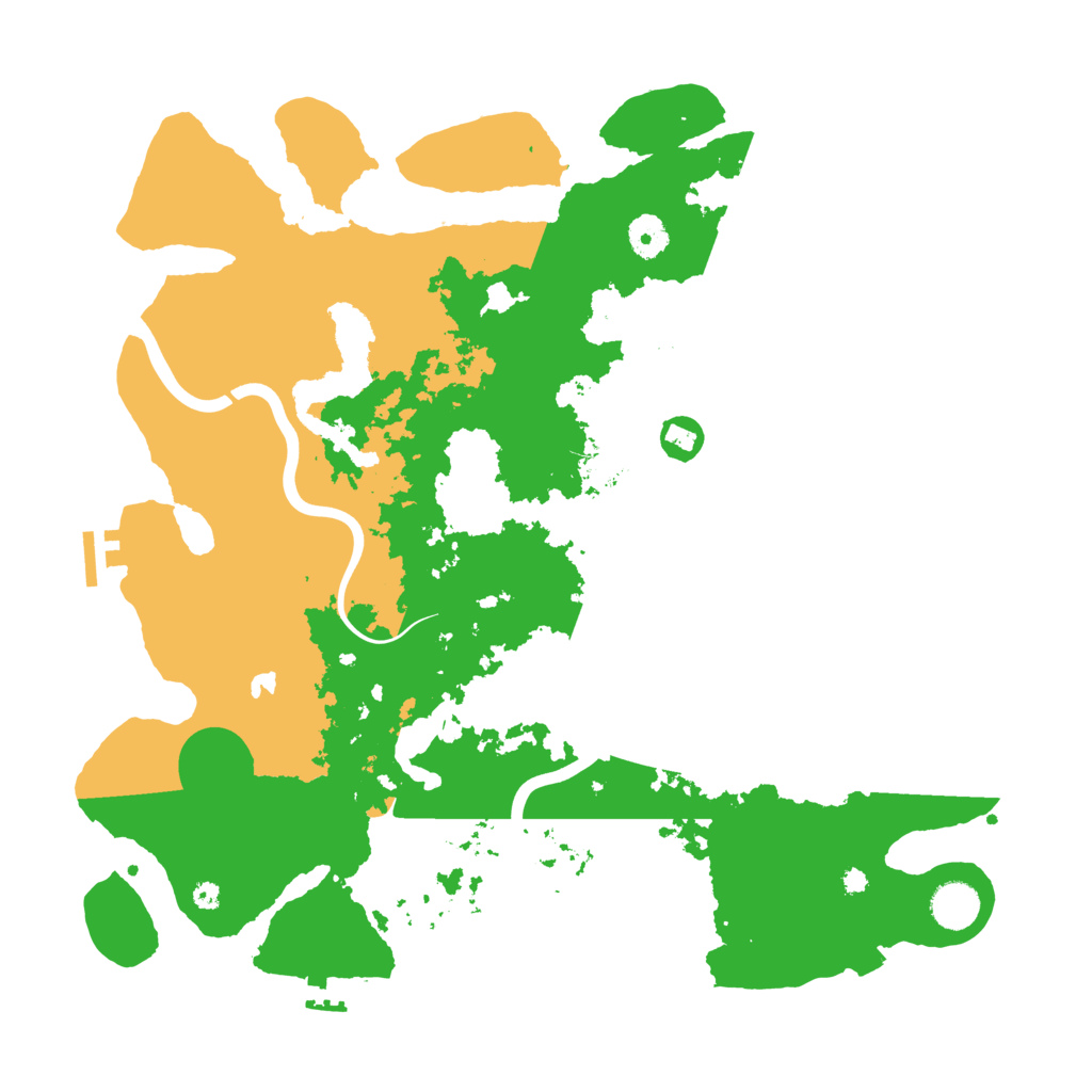 Biome Rust Map: Procedural Map, Size: 4000, Seed: 1539420206