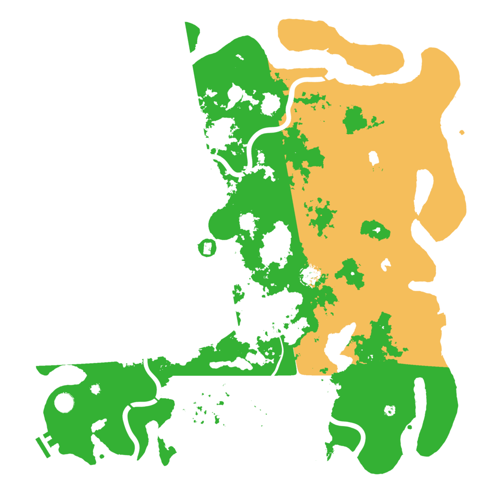 Biome Rust Map: Procedural Map, Size: 4500, Seed: 6412