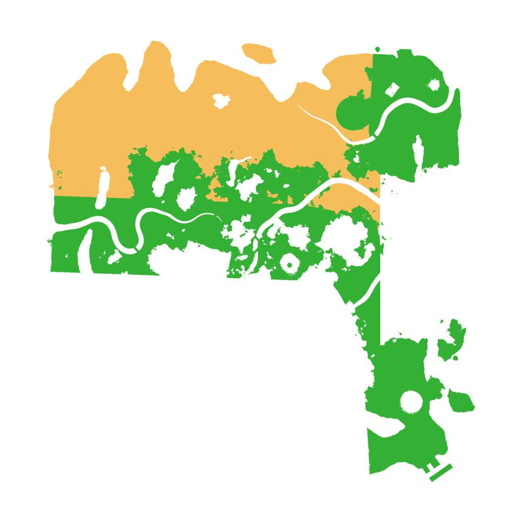 Biome Rust Map: Procedural Map, Size: 4000, Seed: 6034