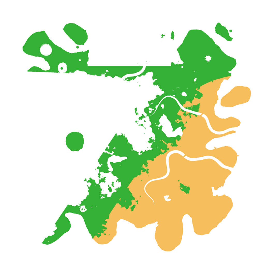 Biome Rust Map: Procedural Map, Size: 4000, Seed: 16546675