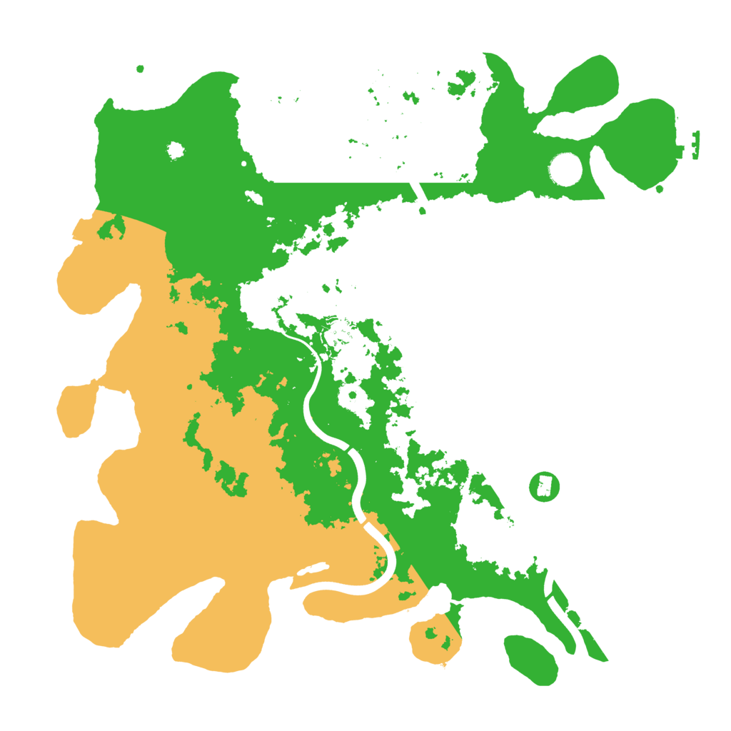 Biome Rust Map: Procedural Map, Size: 3850, Seed: 337041