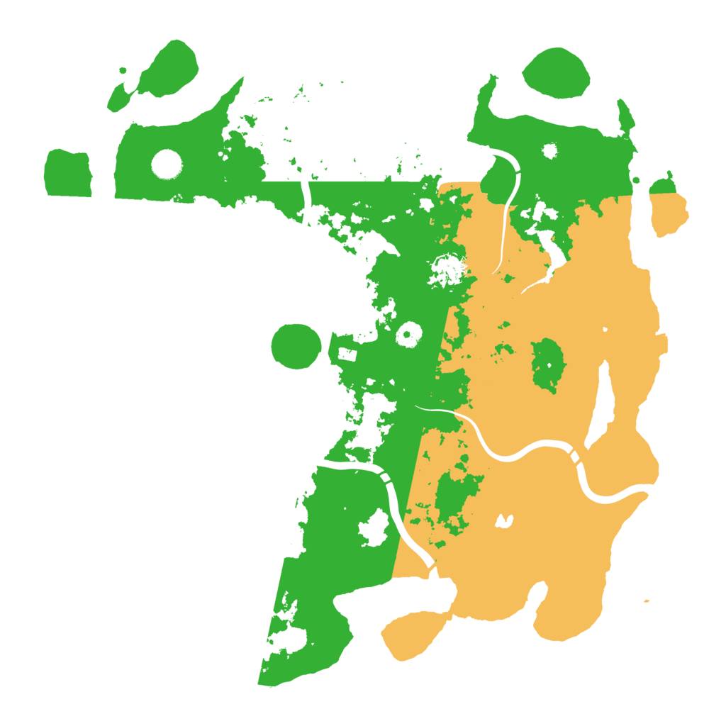 Biome Rust Map: Procedural Map, Size: 4250, Seed: 838783