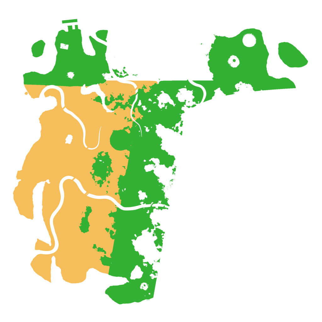 Biome Rust Map: Procedural Map, Size: 4250, Seed: 478063