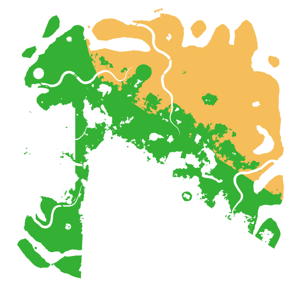 Biome Rust Map: Procedural Map, Size: 5000, Seed: 777840786