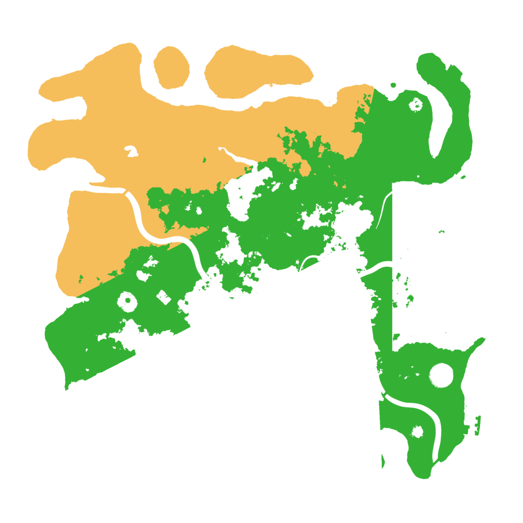 Biome Rust Map: Procedural Map, Size: 4000, Seed: 889929