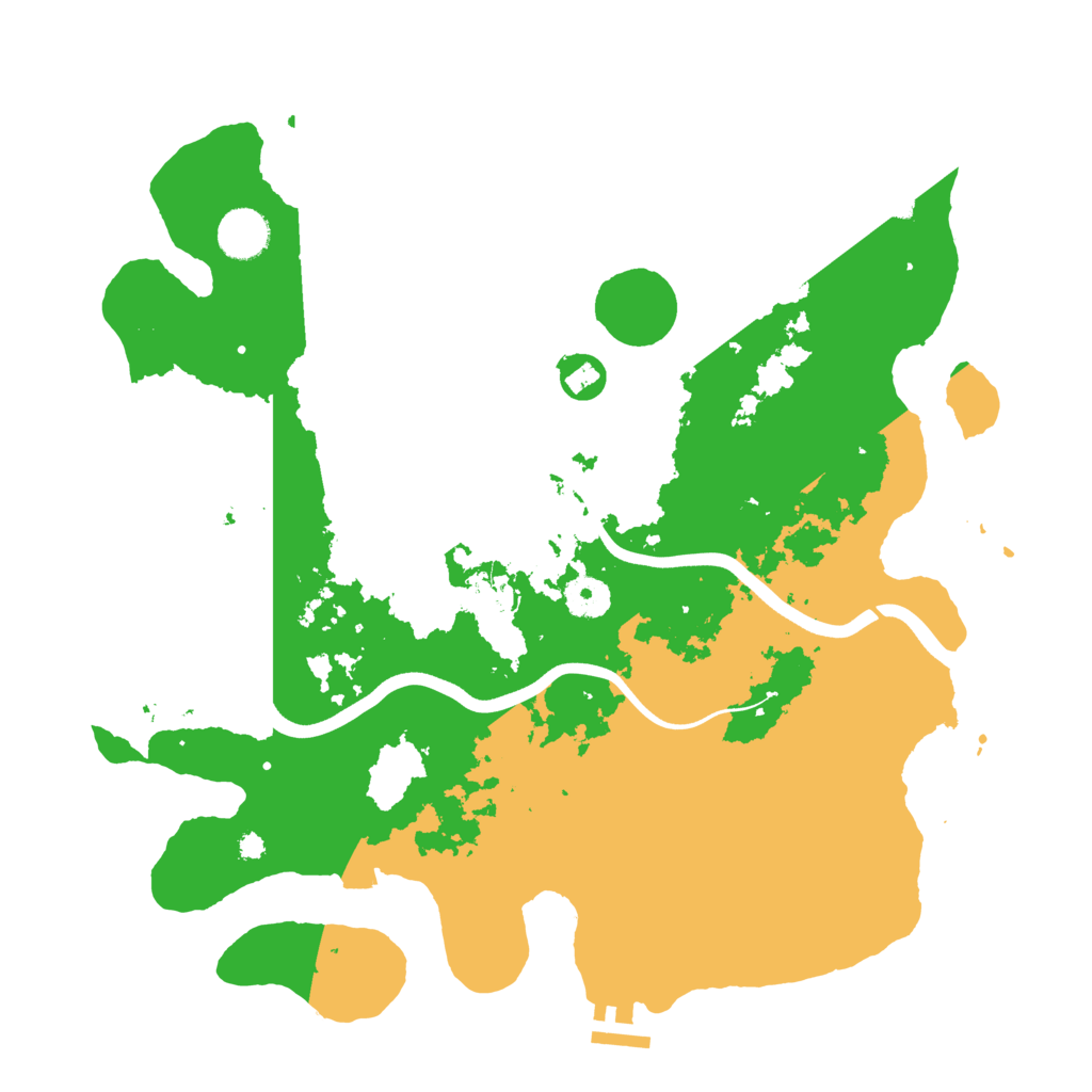 Biome Rust Map: Procedural Map, Size: 3750, Seed: 452328
