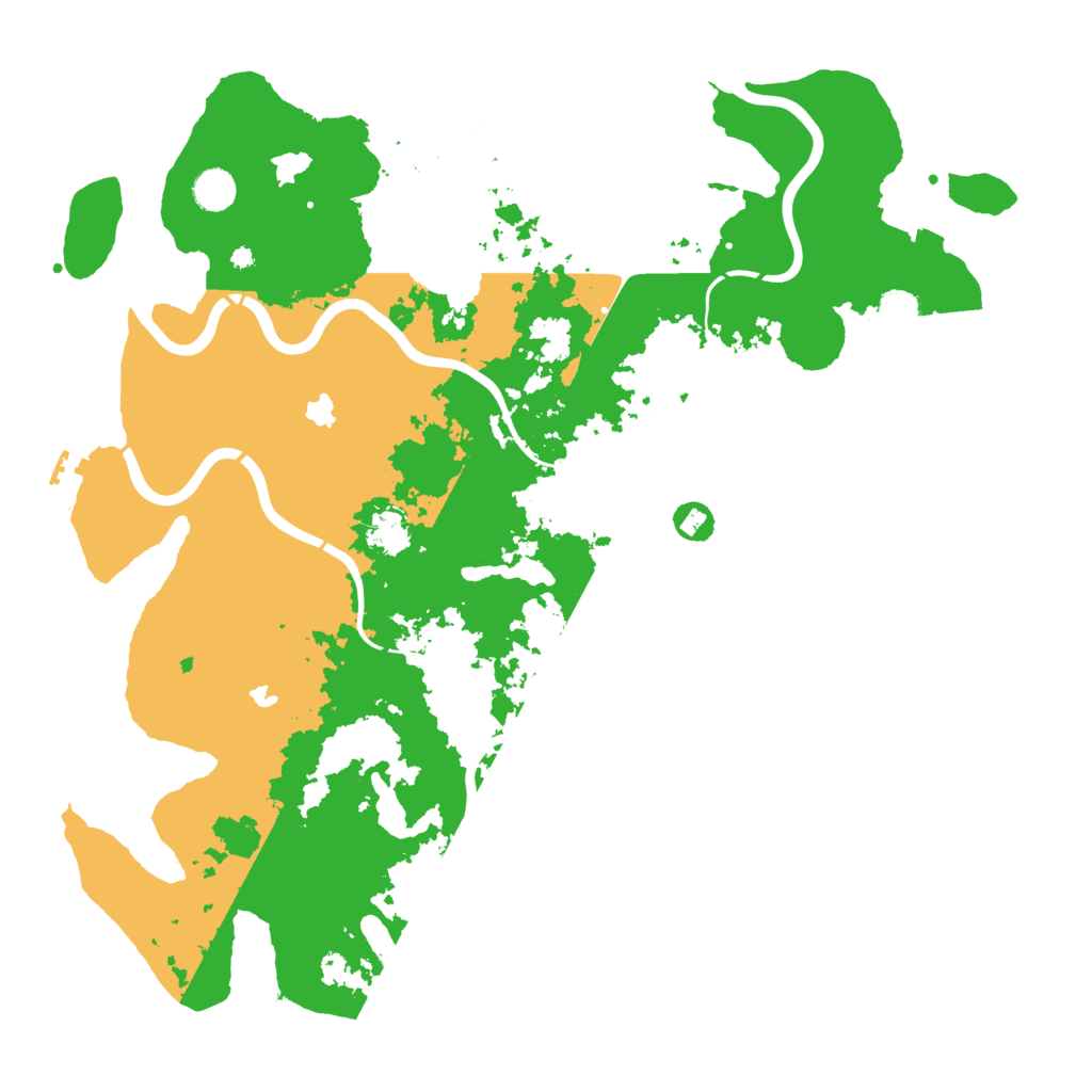 Biome Rust Map: Procedural Map, Size: 4500, Seed: 1678626444