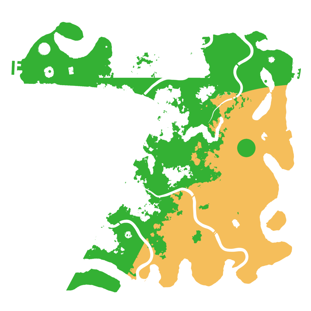 Biome Rust Map: Procedural Map, Size: 4500, Seed: 1435872896