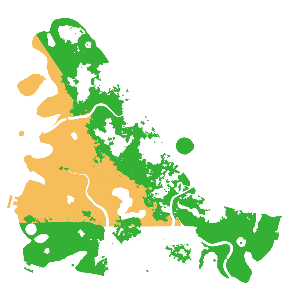 Biome Rust Map: Procedural Map, Size: 4750, Seed: 957805