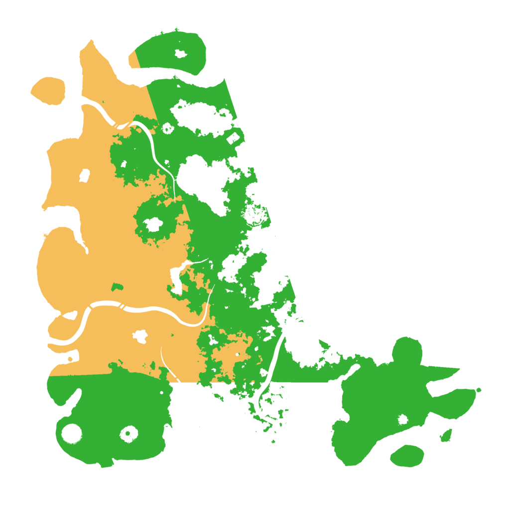 Biome Rust Map: Procedural Map, Size: 4500, Seed: 1163496358