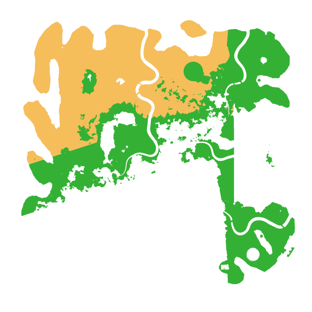 Biome Rust Map: Procedural Map, Size: 4250, Seed: 916914